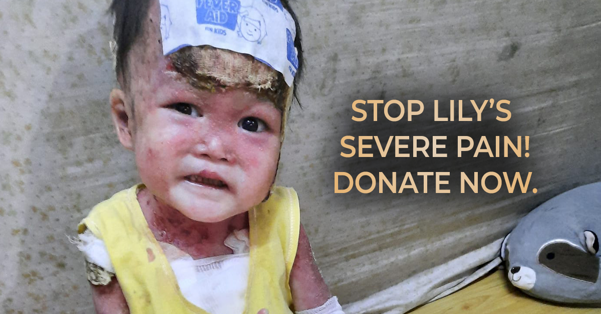 Stop Lily's Severe Pain! Donate Now.